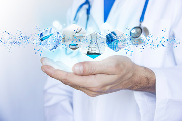 mani, molecole, dna, scienza, biologia	