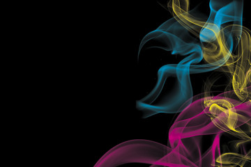 Colorful Smoke CMYK
