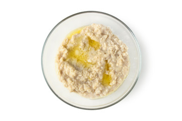 Oatmeal with butter