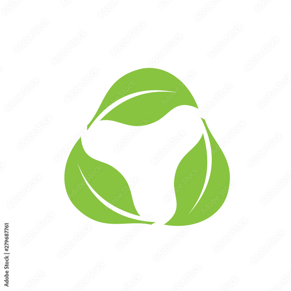 Aufkleber recycle icon template color editable. recycle symbol vector sign isolated on white background. simpl