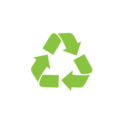 Obraz premium Recycle icon template color editable. Recycle symbol vector sign isolated on white background. Simple logo vector illustration for graphic and web design.