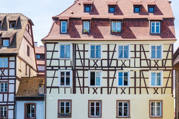 Fototapeta premium the French city of Strasbourg, in Alsace