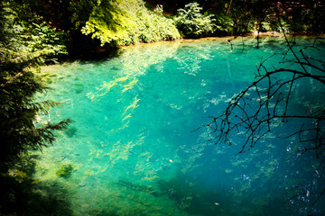 Turquoise water source (Blautopf)