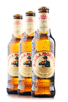 Three Bottles Of Birra Moretti