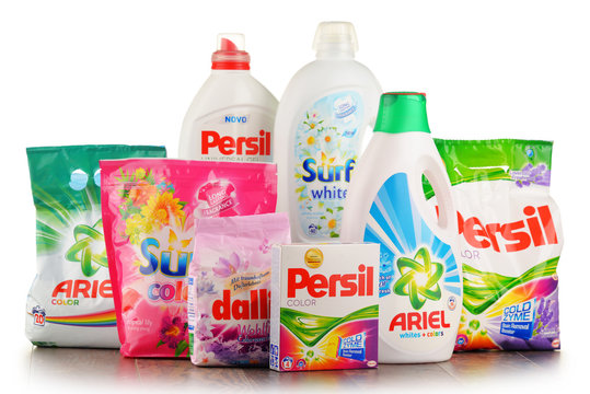 Global washing detergent brands