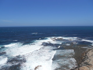 fels, natur, landschaft, berg, Meer