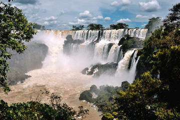 Iguazu Falls (aka Iguassu Falls or Cataratas del Iguazu), Misiones Province, Argentina
