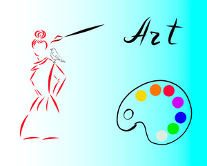 artistic drawing
