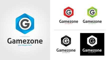 G letter creative and minimalist logo template Set