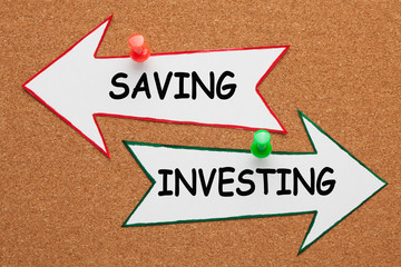 Saving Investing Concept
