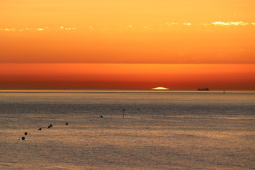 Abendstimmung an der Nordsee