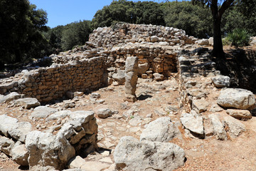 The Poblat Talai&ograve;tic de Ses Pa&iuml;sses near Art&agrave; - Mallorca Balearic Islands Spain