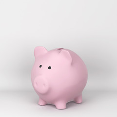 Ceramic piggy bank for saving money