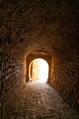 Naklejka premium Ibiza Eivissa downtown Es Portal Nou door