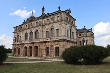 Deurstickers Palais Großer Garten Dresden Sommer  © stphnmstrk