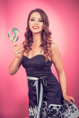 Pin Up Candy Girl