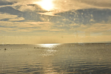 Obraz premium sunset over sea