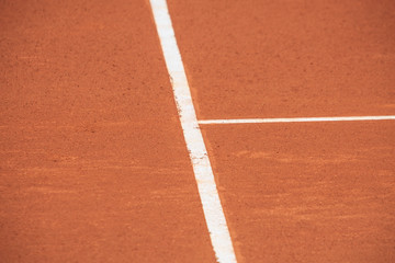 Tennis player in championship