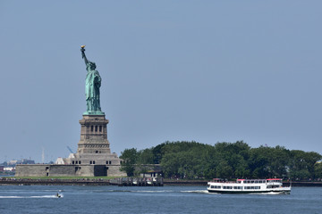 Fototapeta na wymiar Liberty Statue in New York