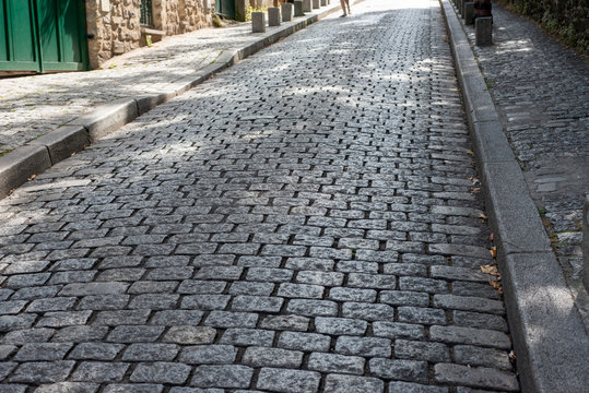 Parisian Cobblestone Pavement at Montmartre