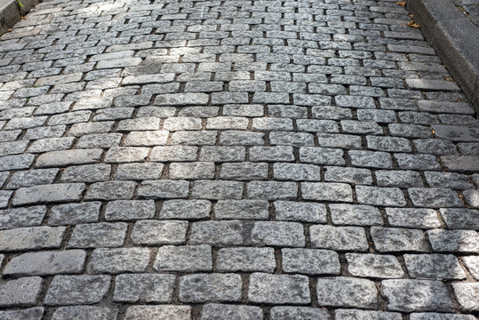 Parisian Cobblestone Pavement at Montmartre