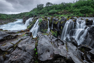 Amazing waterfall in Iceland