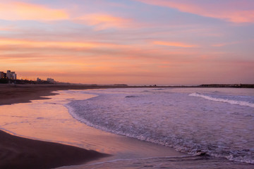 Obraz premium sunset on beach