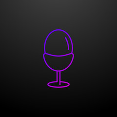 Egg nolan icon. Elements of food and drink set. Simple icon for websites, web design, mobile app, info graphics