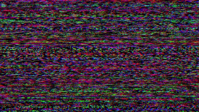 Abstract bad tv imitation light leak shimmering background. Loop footage. 