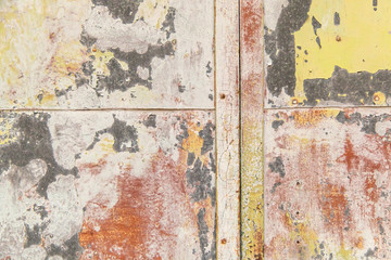 bright expressive background of different colors on metal