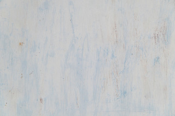 pale blue color on a metallic surface