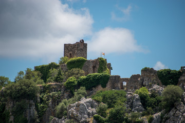 Obraz premium The Castillo del Águila (Castle of Aguila) in Andalucia, Spain. 