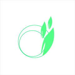leaf logo icon or ornament