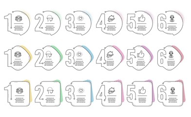 Women group, Shipping support and Heart line icons set. Infographic timeline. Like, Face scanning and Restaurant food signs. Lady service, Delivery manager, Love. Thumbs up. People set. Vector