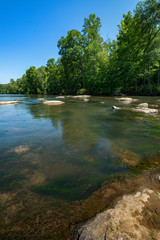 The Catawba River, Landsford Canal State Park, South Carolina