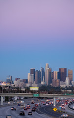 Obraz premium Downtown Los Angeles Sunrise