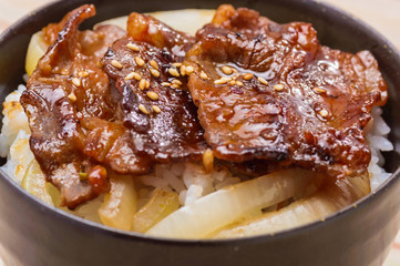 焼き肉どんぶり