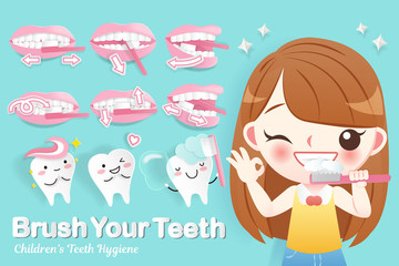 childrens teeth hygiene