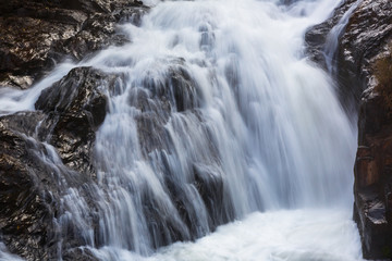 Fototapeta na wymiar Popular Park and Prenn Waterfall in Dalat