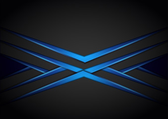 Dark background overlap layer with blue light
