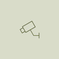 camera record icon vector