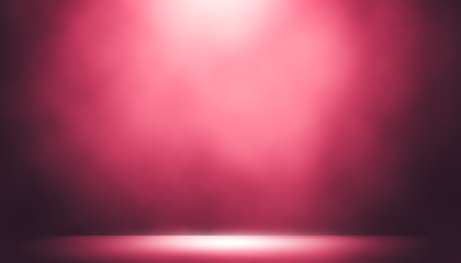 Purple spotlight on stage night studio entertainment background.