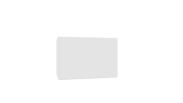 full high definition resolution computer generated animation of closing regular slotted container on white background, thirty frame per second, rotating
