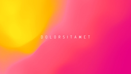 Abstract background with dynamic effect. Creative design poster with vibrant gradients. Vector Illustration for advertising, marketing, presentation. Mobile screen.