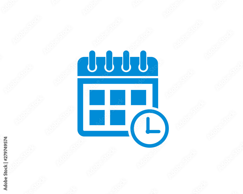 Poster calendar line icon vector. calender symbol. symbol for web site computer and mobile vector.