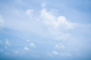 Cloudy sky in middle of the day /background texture / blue sky / high resolution