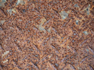 rusty metal background