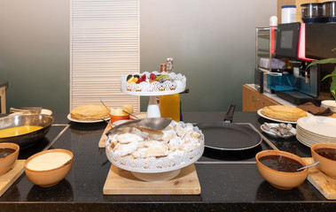 Food Buffet Catering Dining Eating Party Sharing Concept