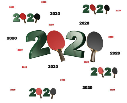 Many Table Tennis 2020 Designs with many Paddle