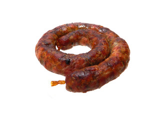sausage isolated on white background